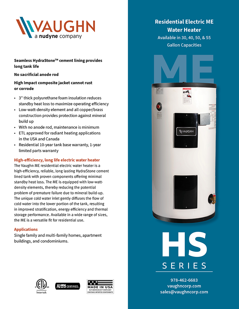 ME Residential Electric Water Heater PNG